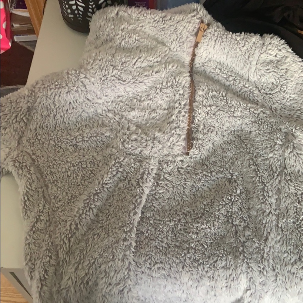 Fluffy sweater